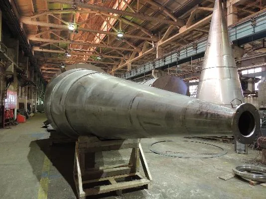 Крупногабаритное изделие в цехе